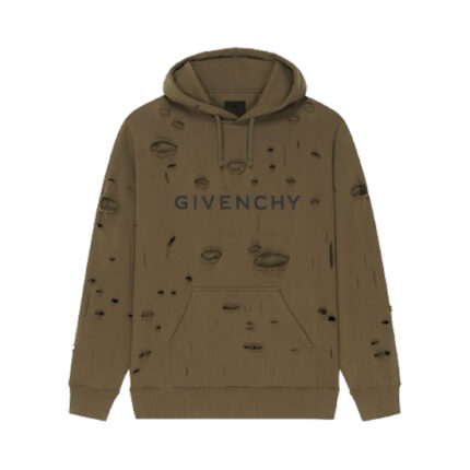 Givenchy Ripped Hoodie